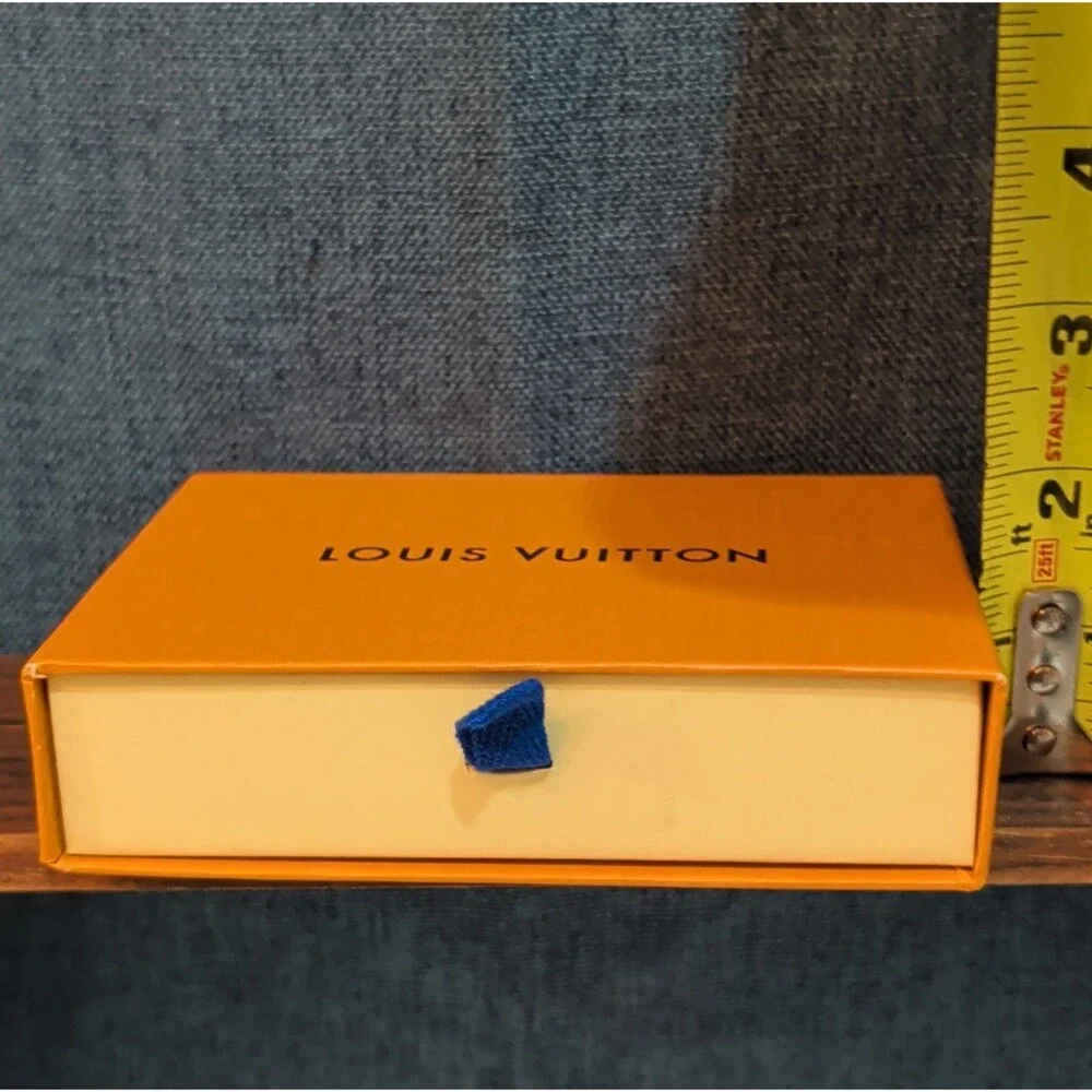 Authentic Louis Vuitton Empty Yellow Drawer Gift Box 5.5x4